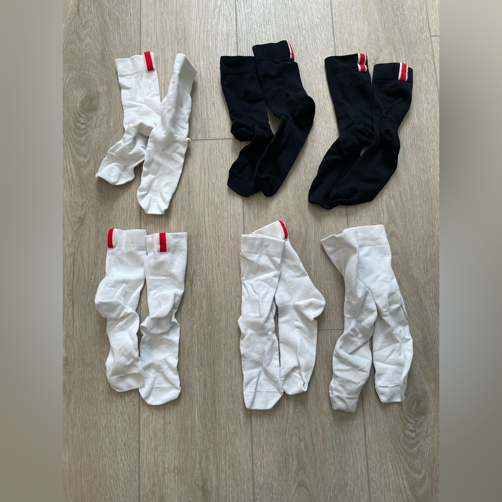Lot of Tracksmith Speed Crew Socks